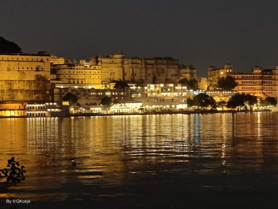 View of the city palace, Udaipur