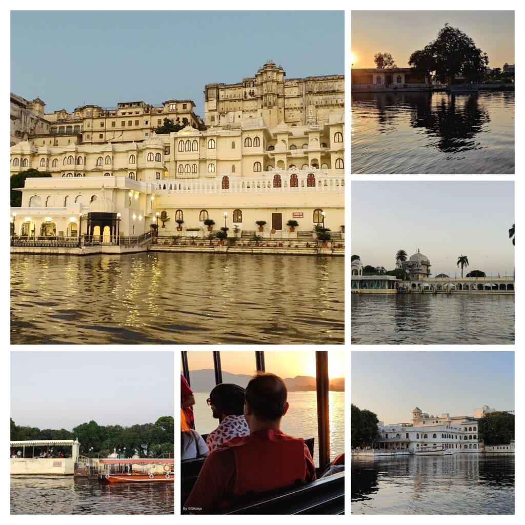 Boat ride, Lake Pichola