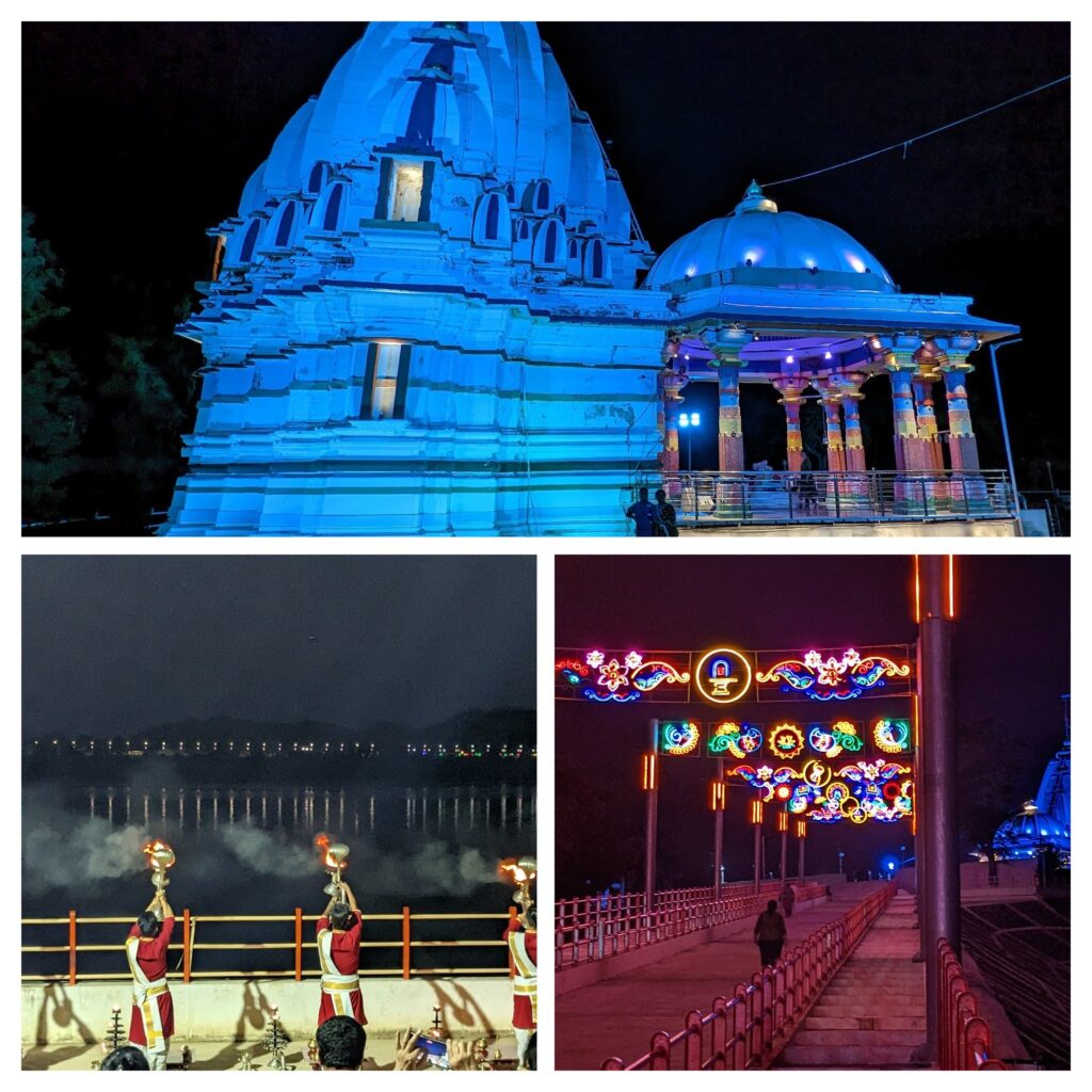 Shoolaneshwar temple, narmada aarti