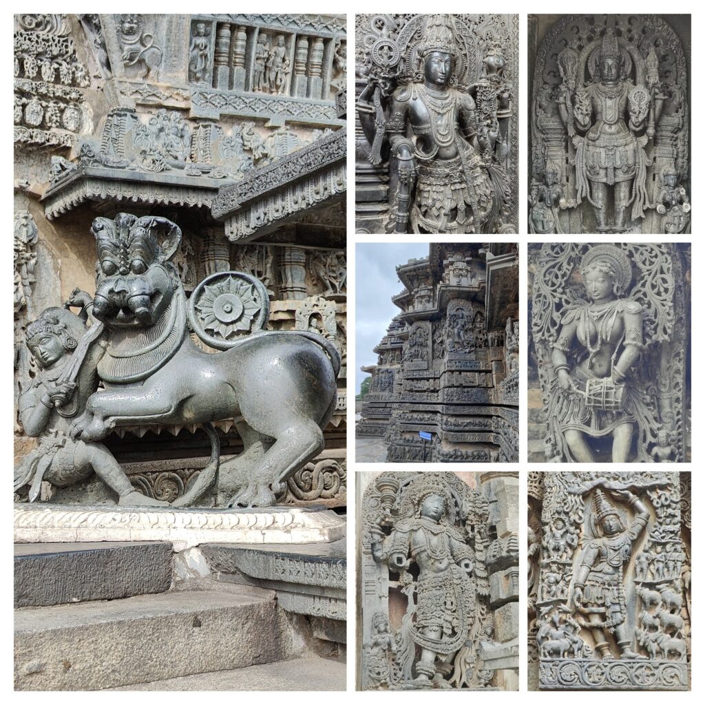 Glimpses from Belur temple