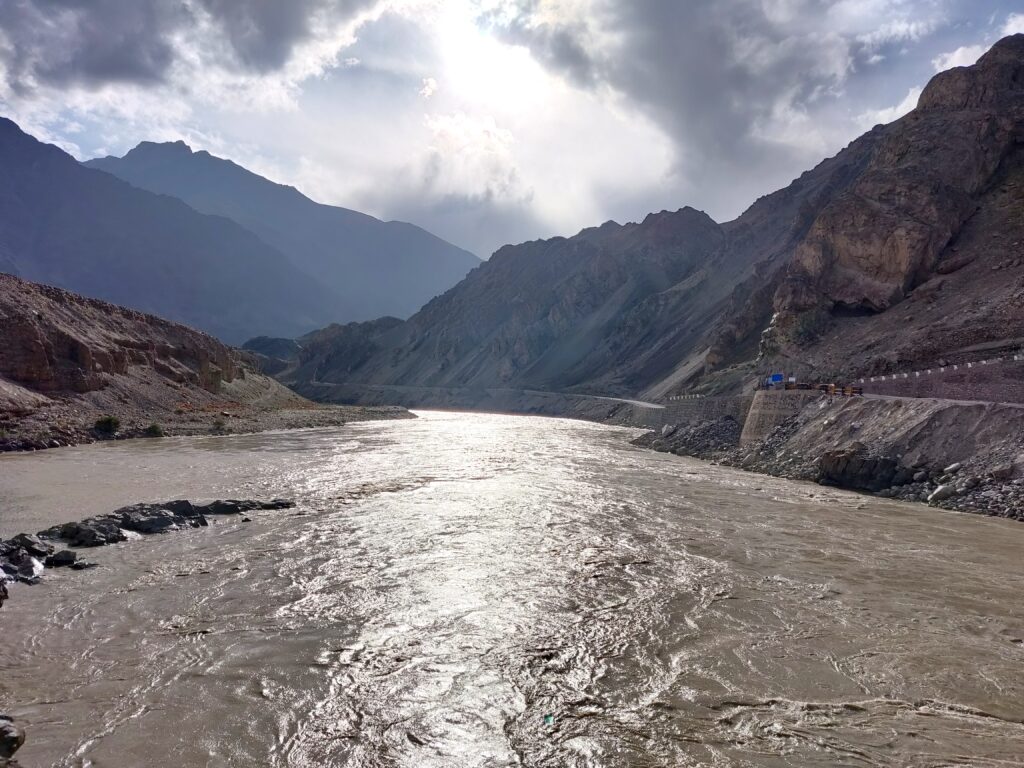 River on the way to Alchi Monastery