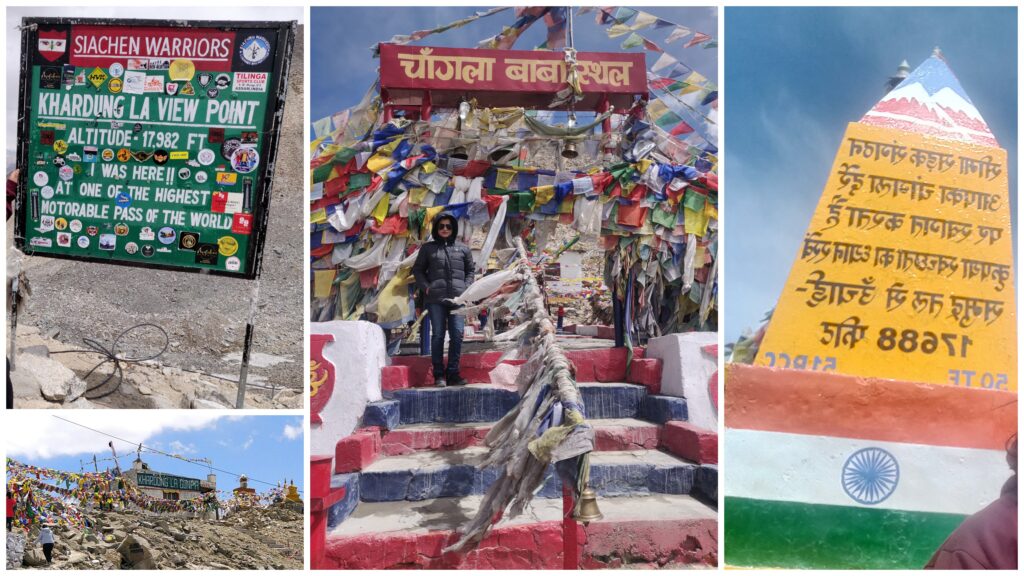 Khardungla and Changla pass